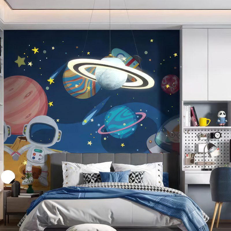 Children's Planet Pendant Light view 8