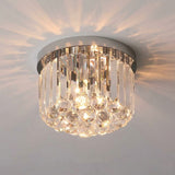 Chrome Flush Ceiling Light view 1