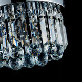 Chrome Flush Ceiling Light view 4