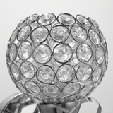 Chrome and Cut Glass Wall Light view 4