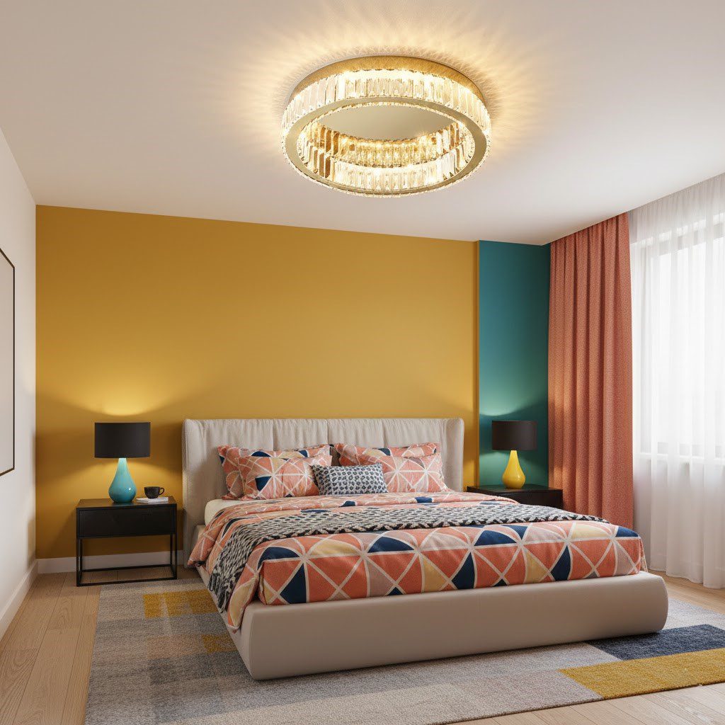 Circle Ceiling Light view 4