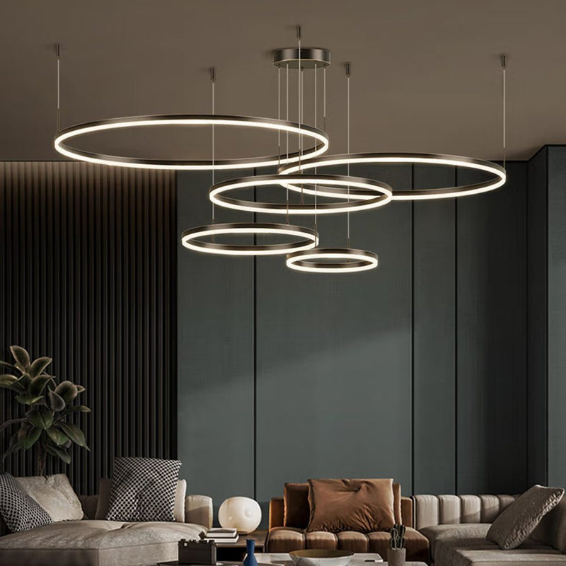 Circle Chandelier