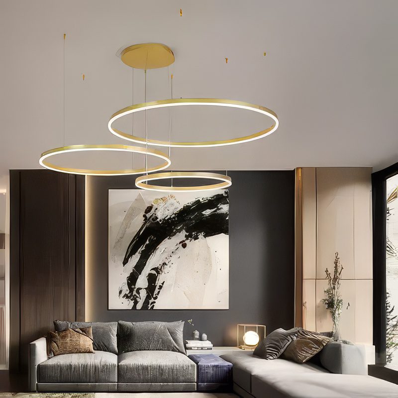 Circle Chandelier view 17