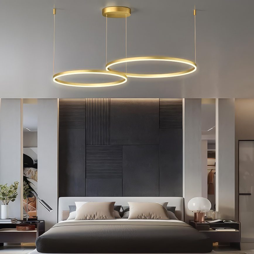 Circle Chandelier view 2
