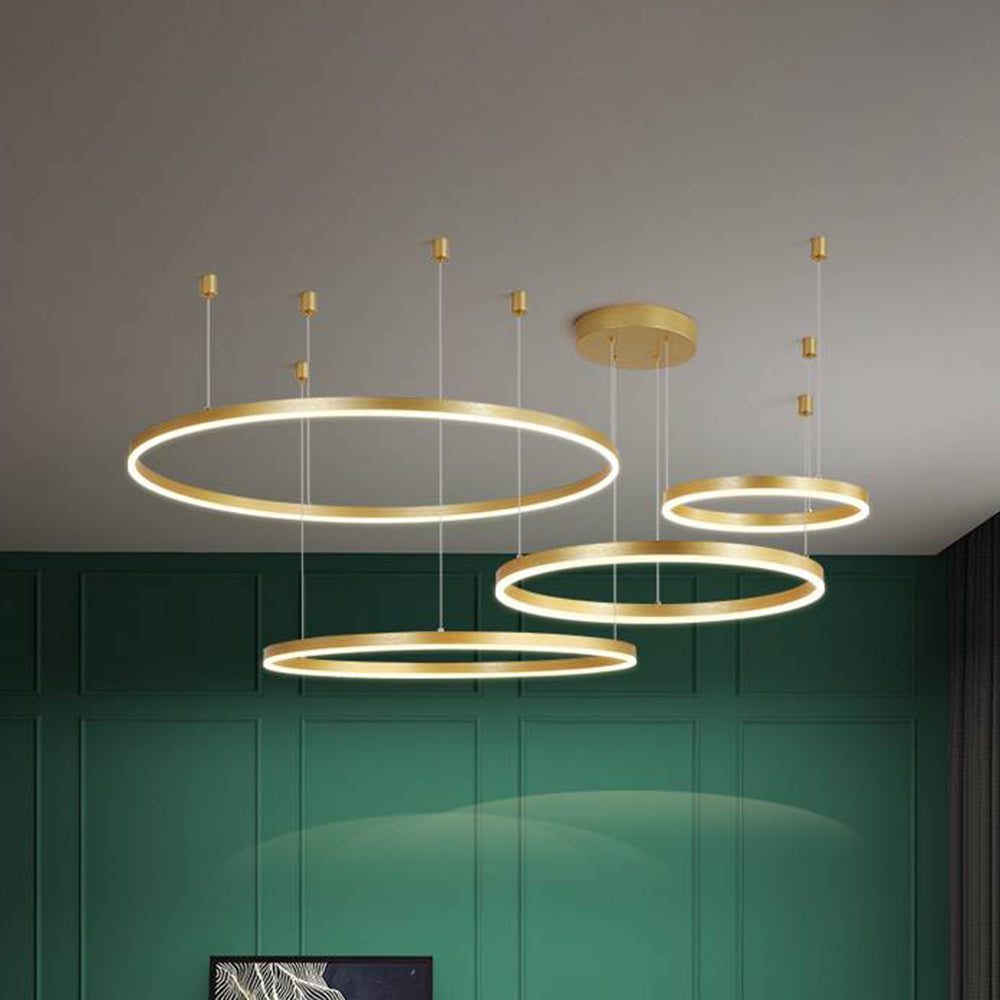Circle Chandelier view 3