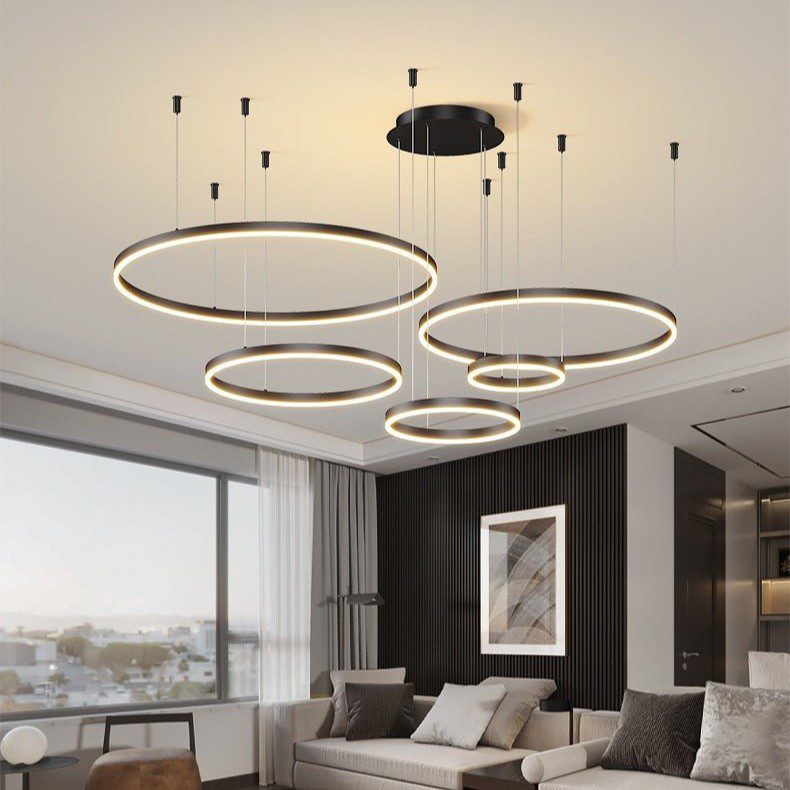 Circle Chandelier view 8