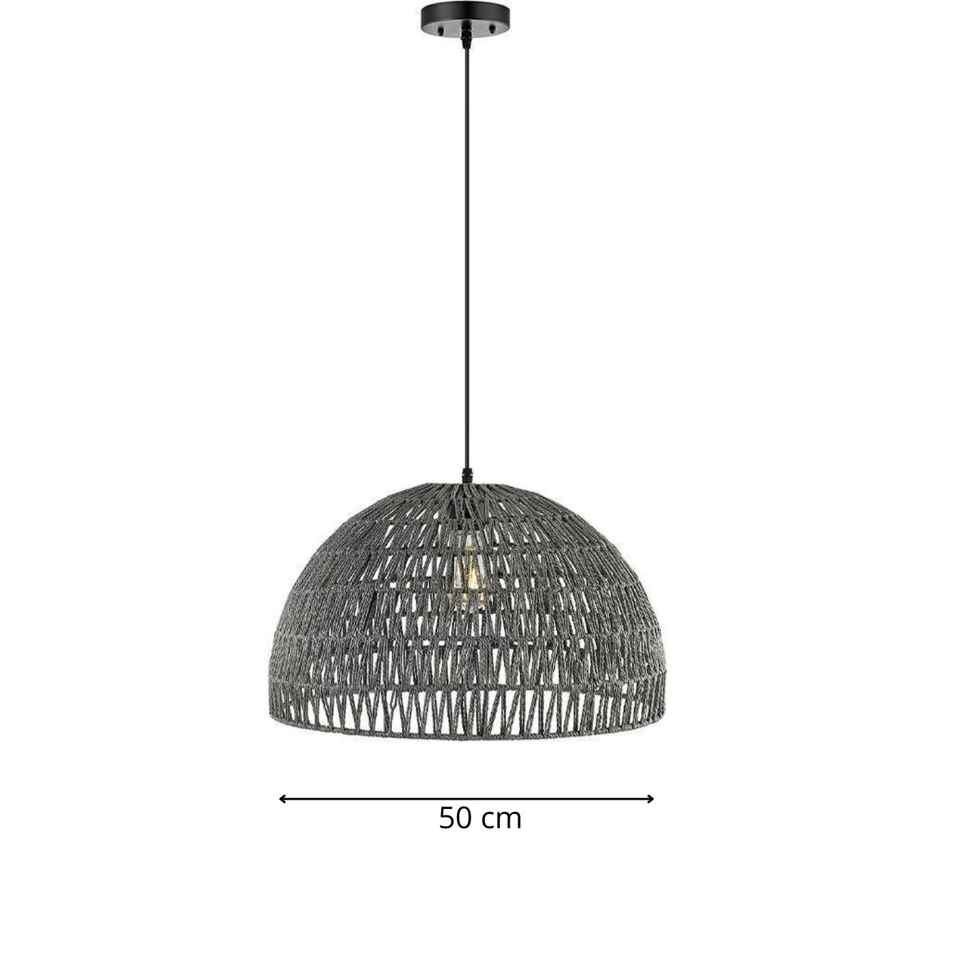 Suspension corde noire view 7