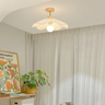 Small Pleated Fabric Ceiling Light