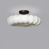 Large Fabric Petal Ceiling Light view 2