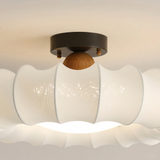 Large Fabric Petal Ceiling Light view 3