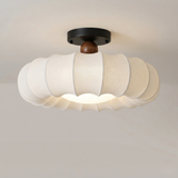 Large Fabric Petal Ceiling Light view 4
