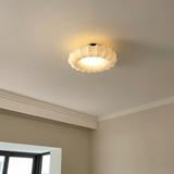 Large Fabric Petal Ceiling Light view 7
