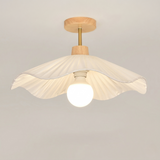 Small Pleated Fabric Ceiling Light view 3