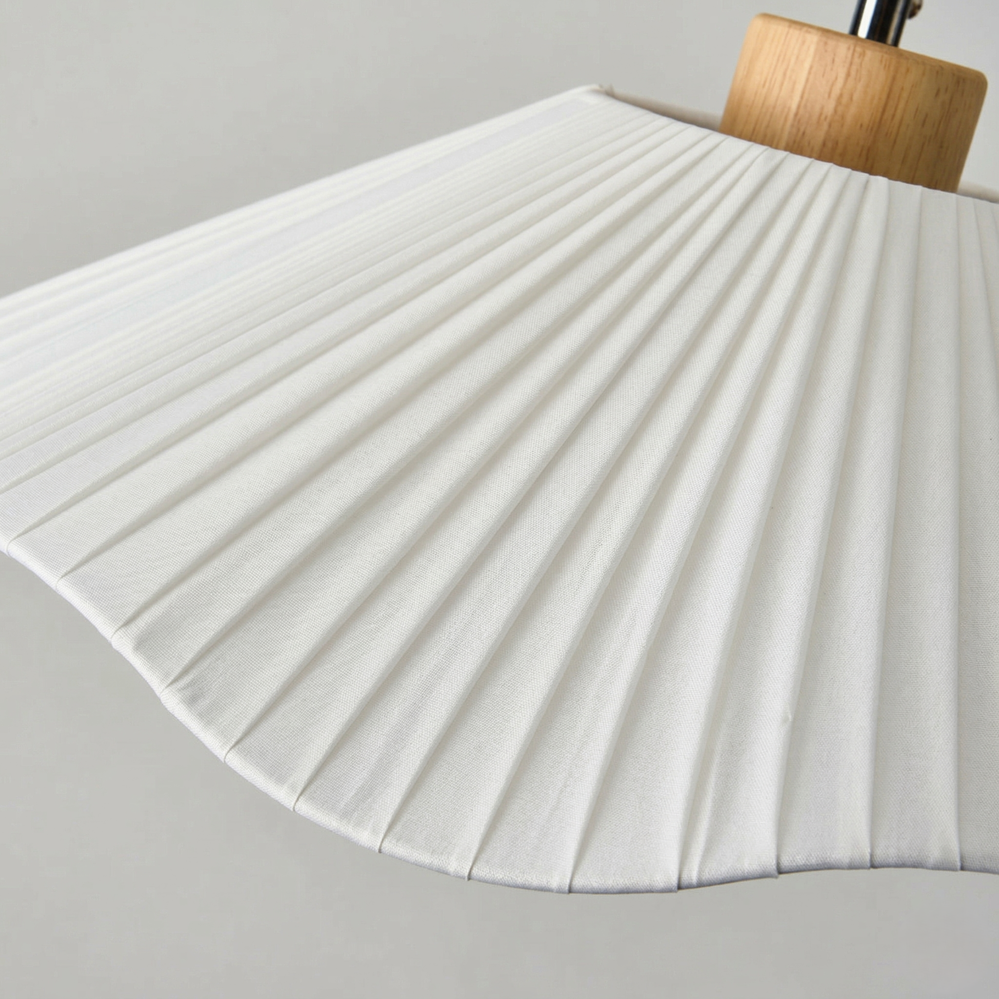 Small Pleated Fabric Ceiling Light view 7