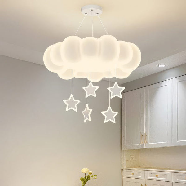 Cloud and Stars Pendant Light