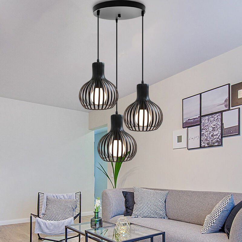 Cluster Pendant Light Cage view 1