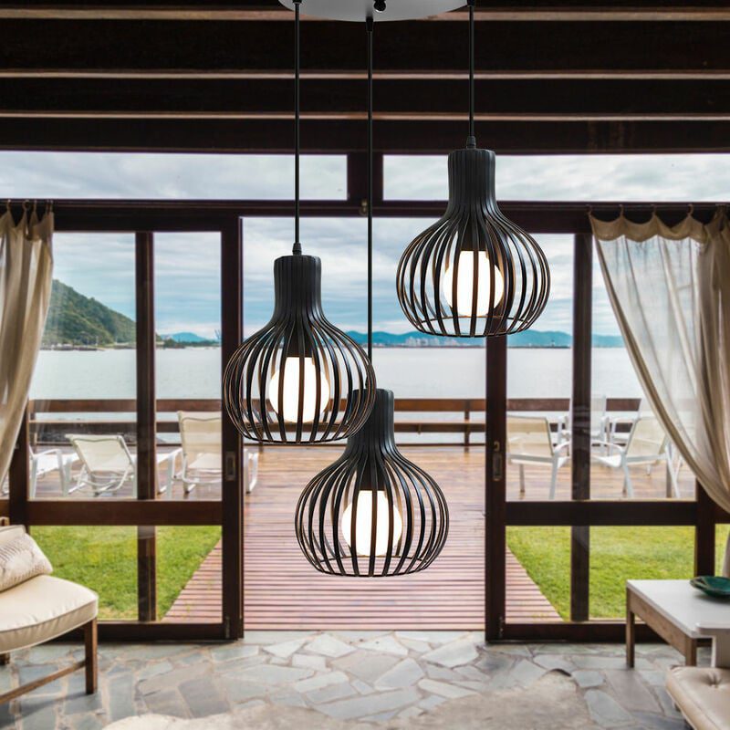 Cluster Pendant Light Cage view 4