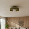 Coloured Glass Ceiling Lights
