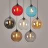 Coloured Glass Pendant Light