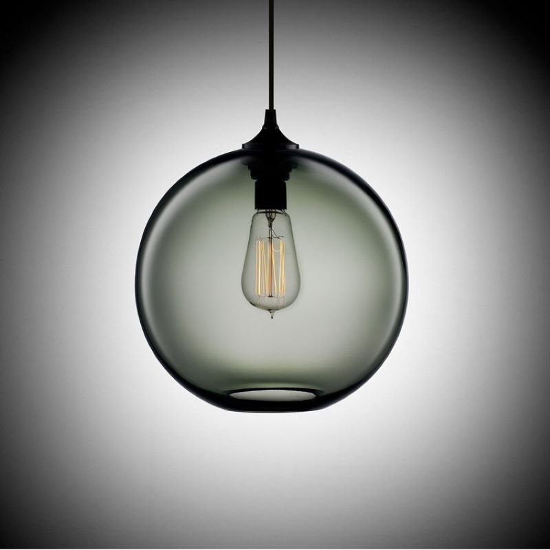 Coloured Glass Pendant Light view 4