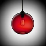Coloured Glass Pendant Light view 6