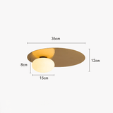 Contemporary Ceiling Light view 2