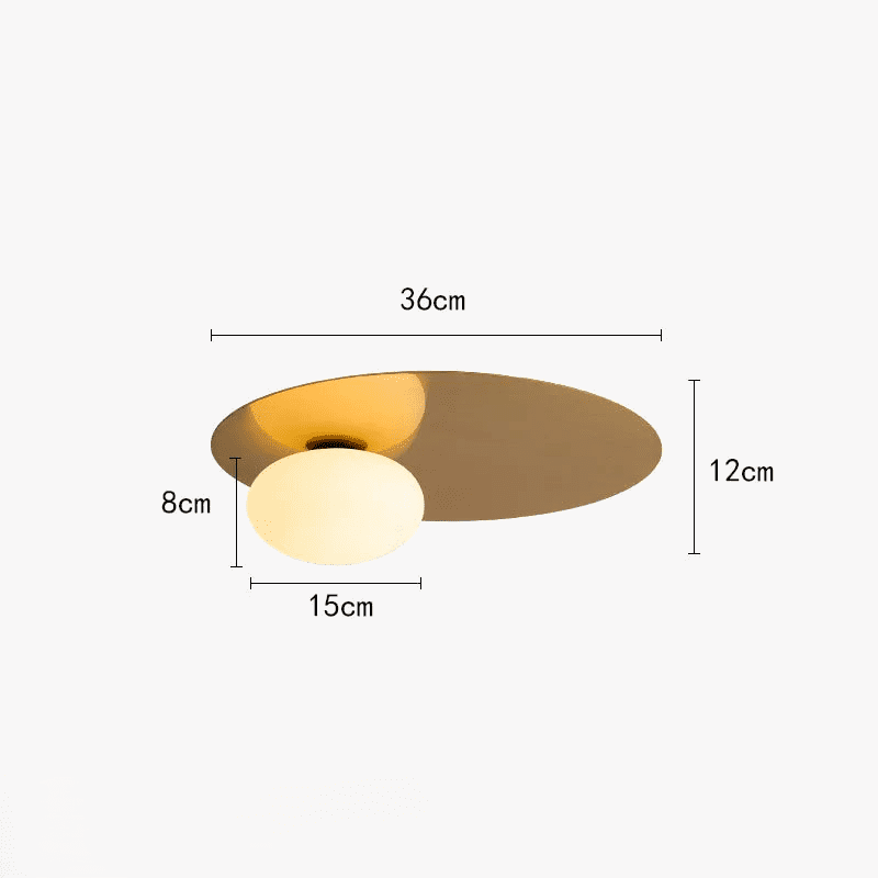 Contemporary Ceiling Light view 2