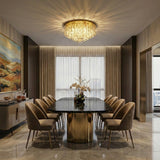Contemporary Crystal Ceiling Lights view 1