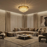 Contemporary Crystal Ceiling Lights view 2