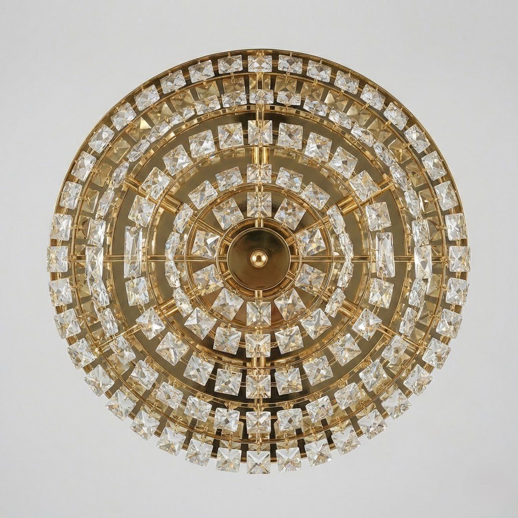 Contemporary Crystal Ceiling Lights view 3