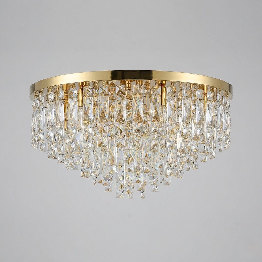 Contemporary Crystal Ceiling Lights view 6