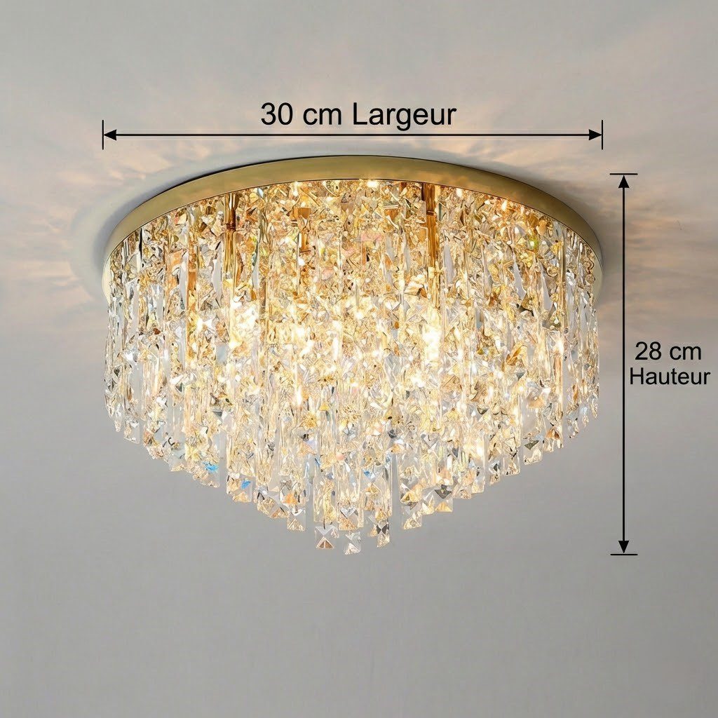 Contemporary Crystal Ceiling Lights view 8