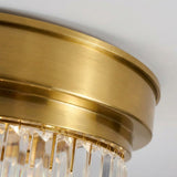 Copper Crystal Ceiling Light view 5