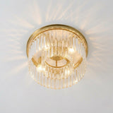Copper Crystal Ceiling Light view 6