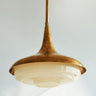 Copper Glass Pendant Light