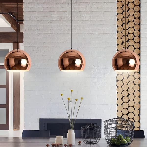 Copper Pendant Light