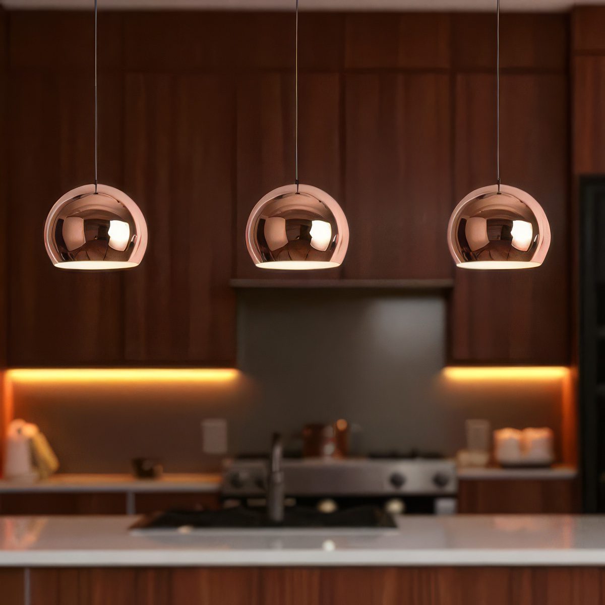 Copper Pendant Light view 3