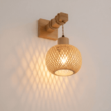 Rattan Corded Wall Light view 7