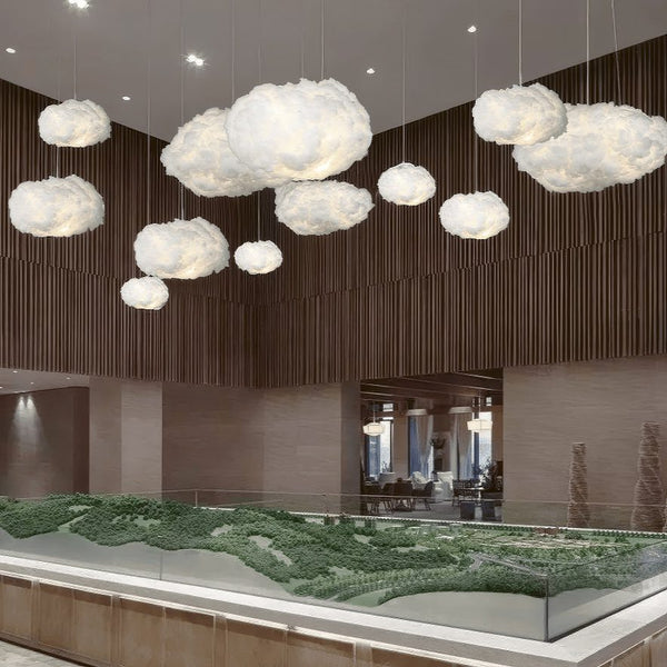 Cotton Cloud Pendant Light
