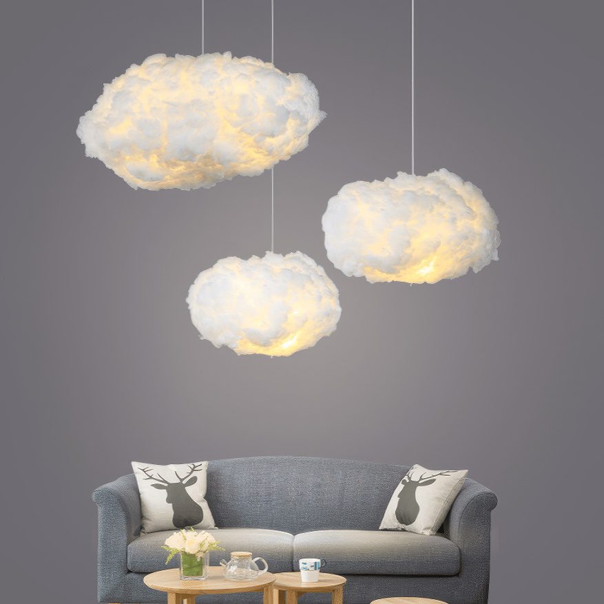 Cotton Cloud Pendant Light view 4