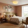 Cream Ceiling Light