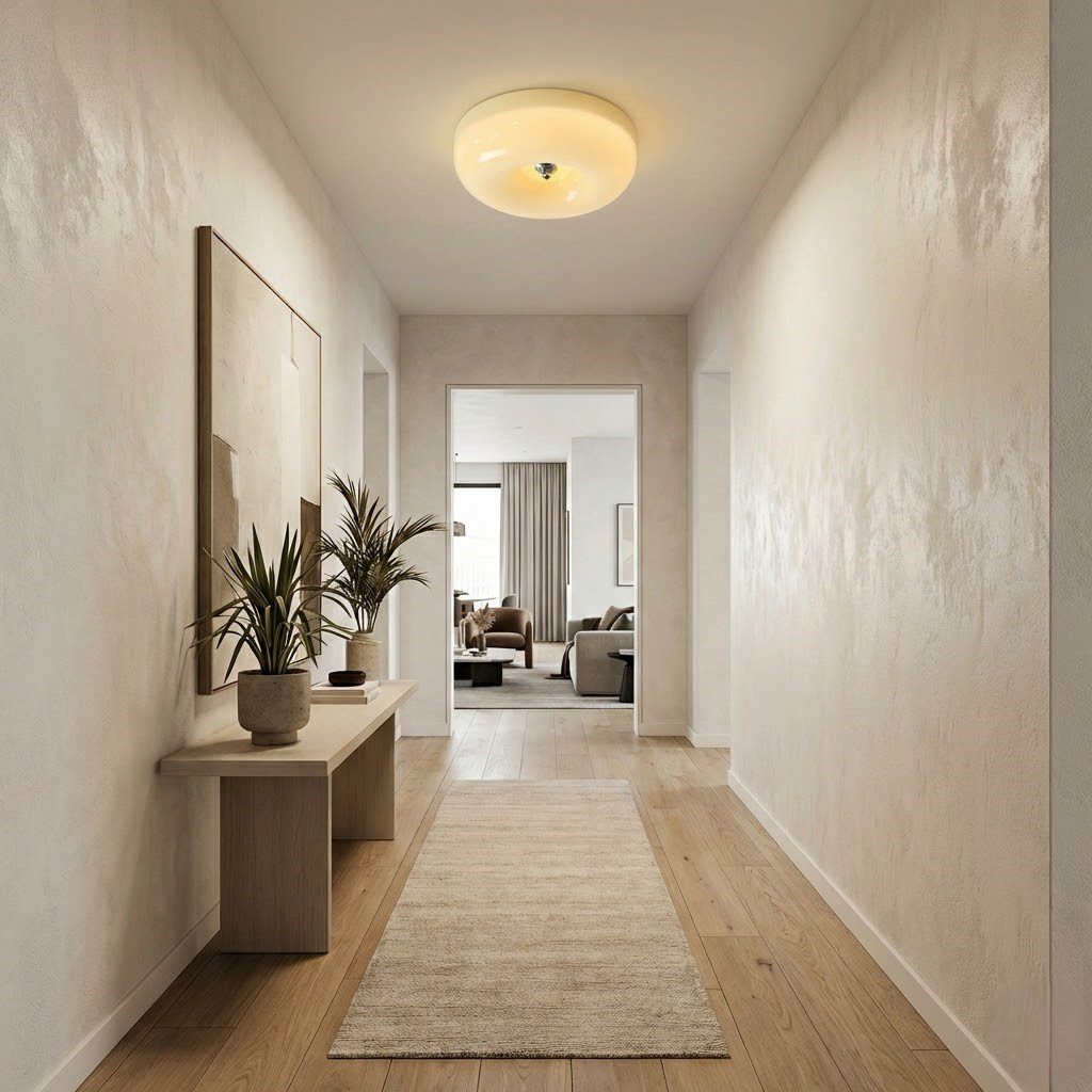 Cream Ceiling Light view 3