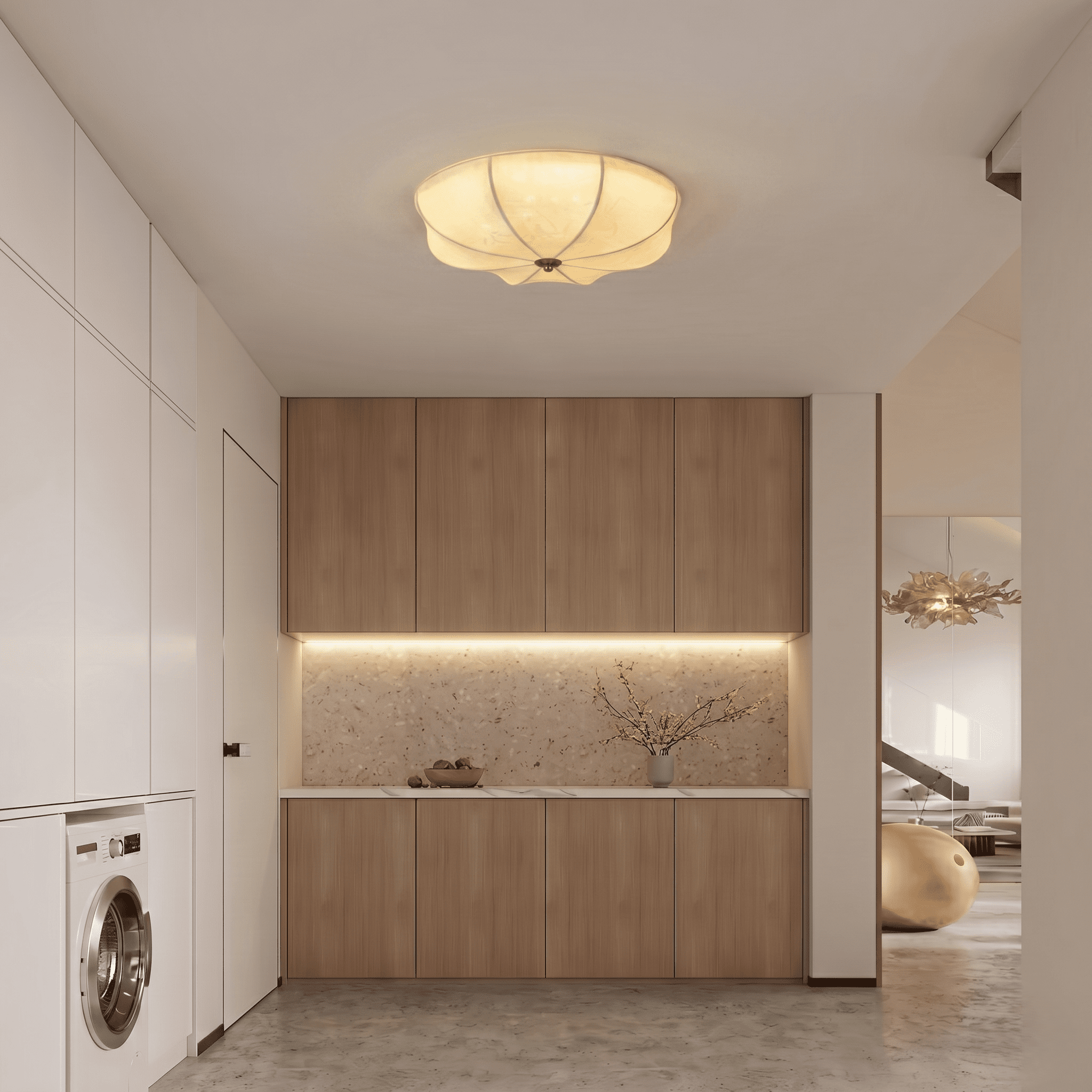 Cream Ceiling Lights view 6