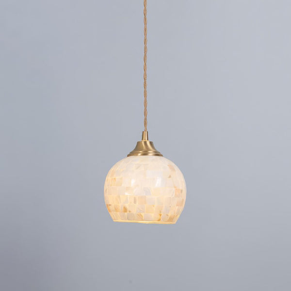 Cream Pendant Light