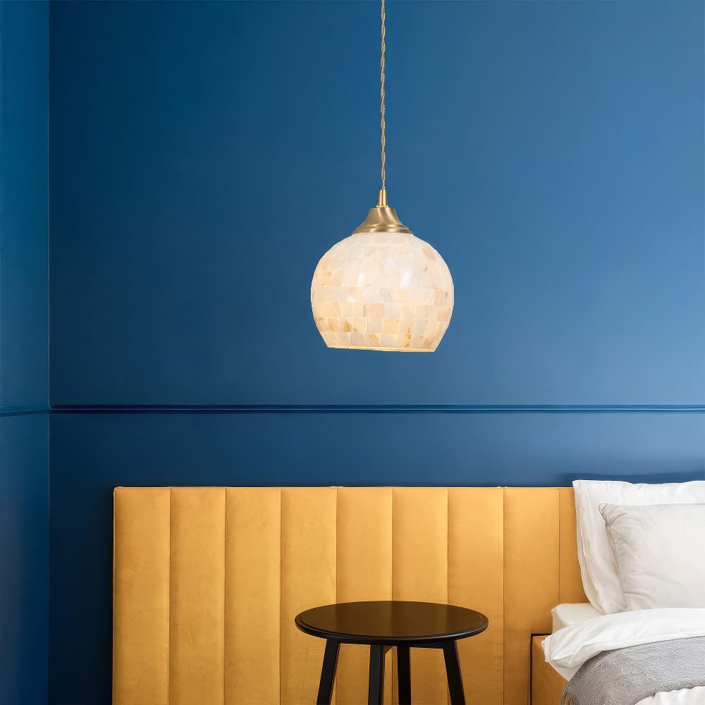 Cream Pendant Light view 2