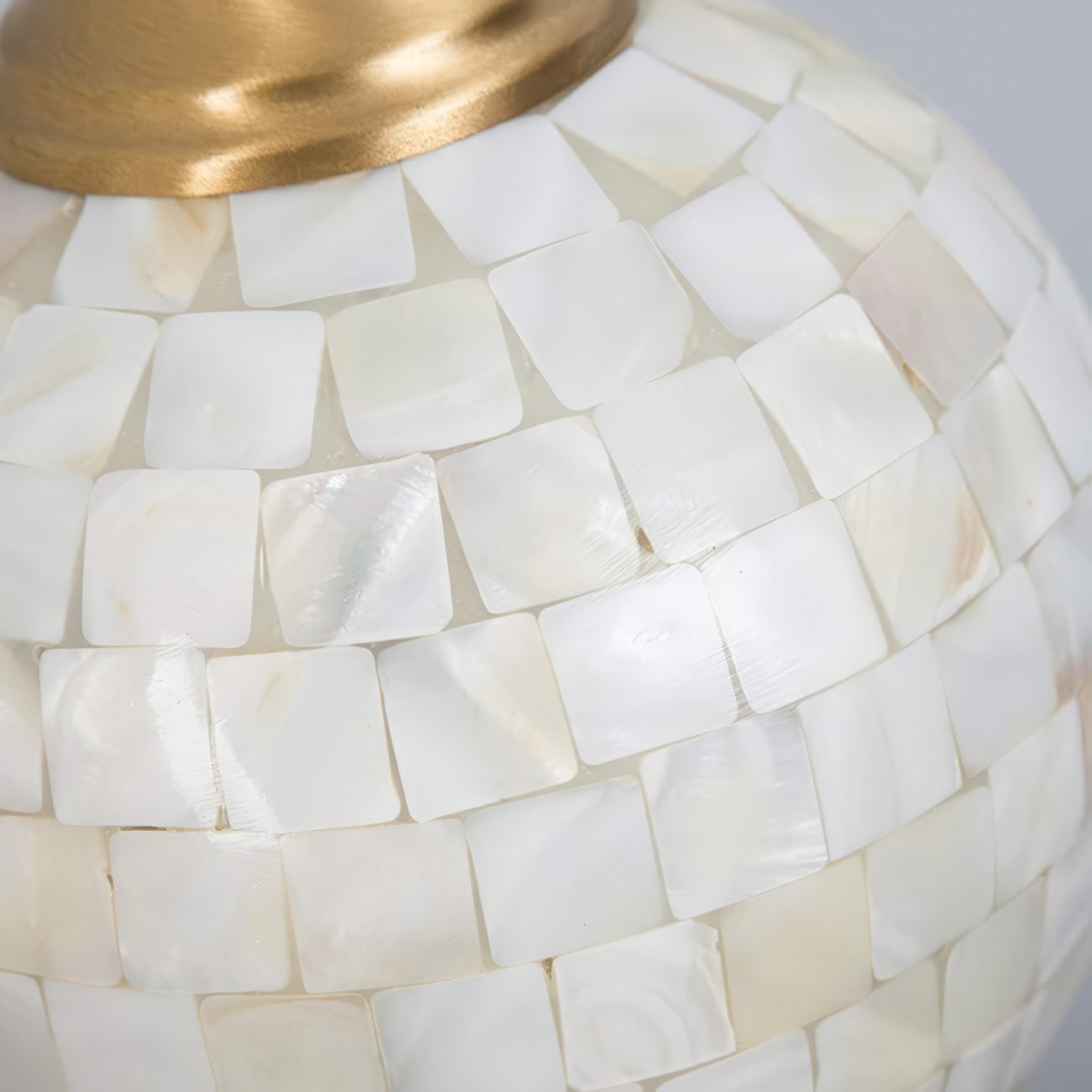 Cream Pendant Light view 6