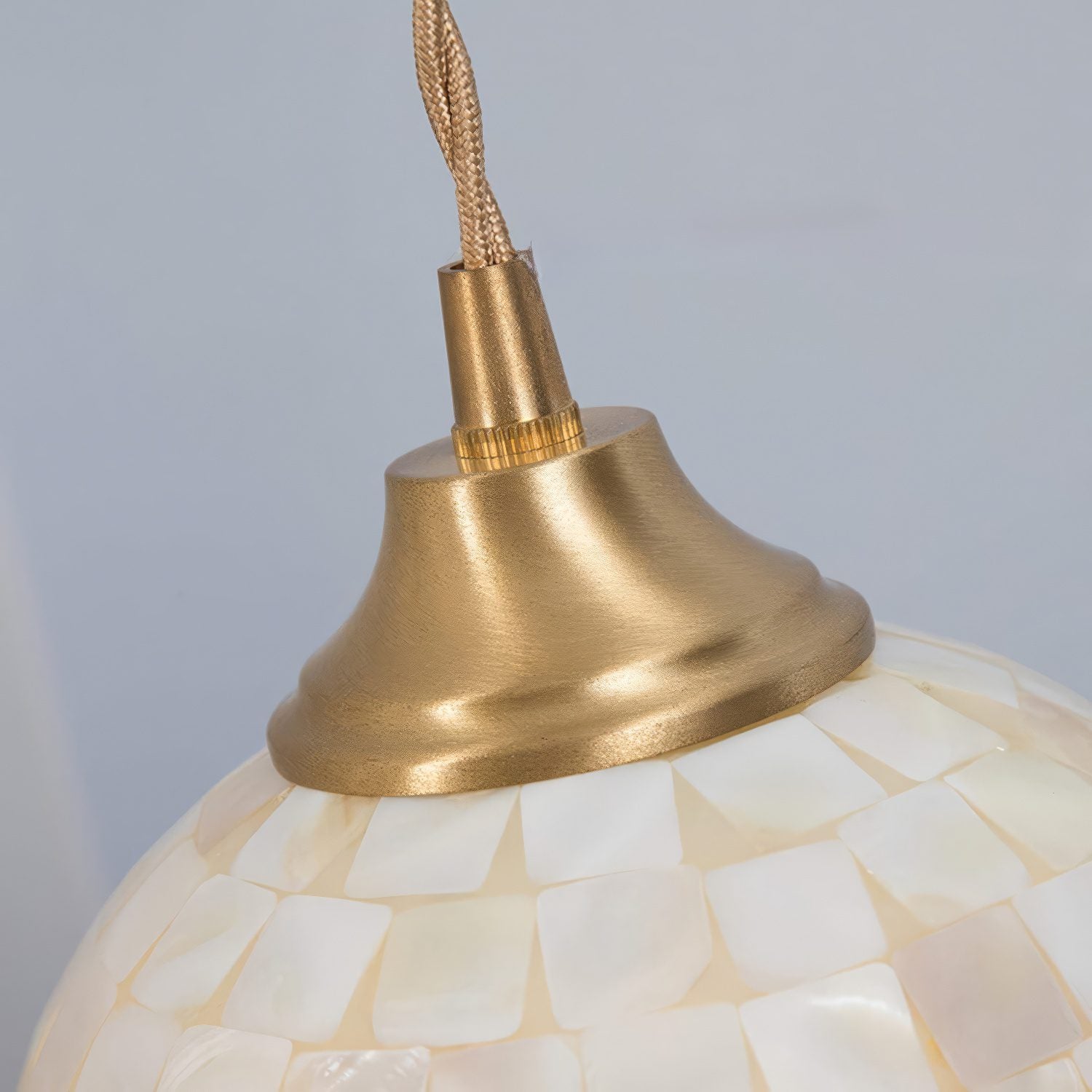 Cream Pendant Light view 8