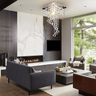 Crystal Ceiling Light