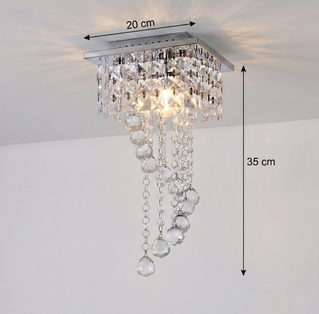 Crystal Ceiling Light view 9