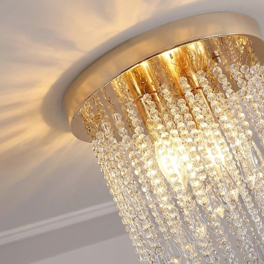 Crystal Drop Chandelier view 5